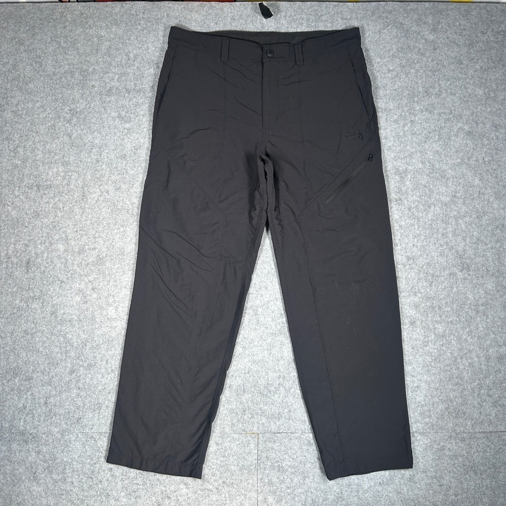 The North Face Pants Men 36x30 Black Hiking Outdoor Active Cargo Lightweight